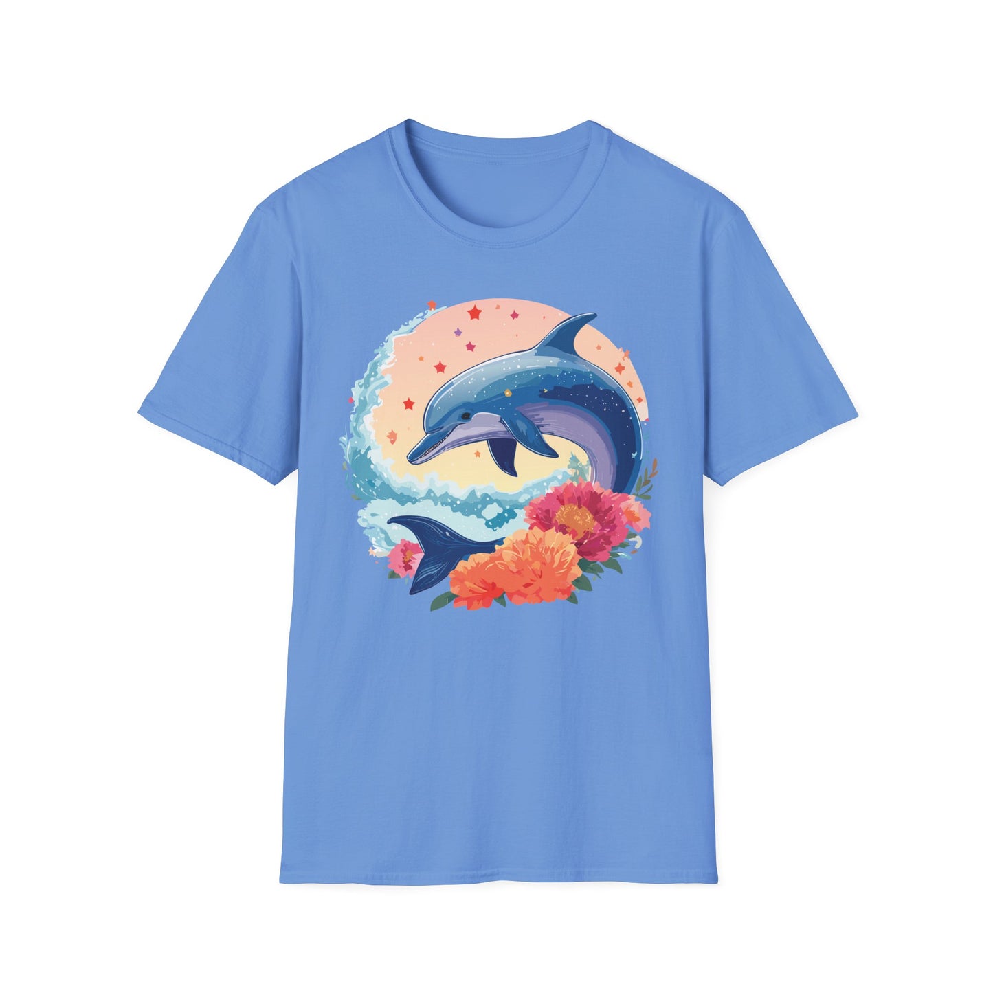 Dolphin Shirts, Shirt with Dolphin, Fish Tee Shirt, Animal Shirt