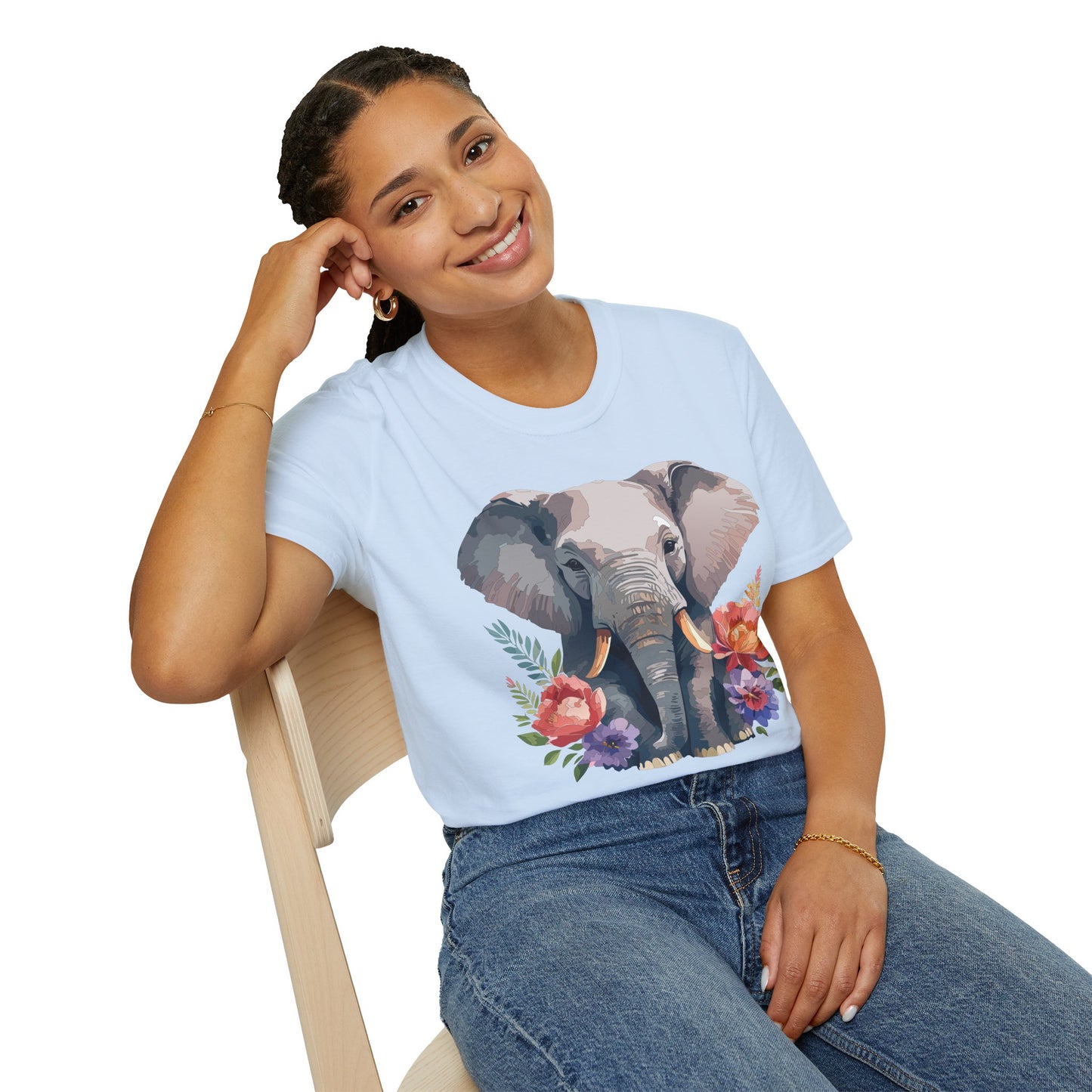 Elephant T-Shirt, Elephant T Shirt, Shirt with Elephant, Shirt with Animal