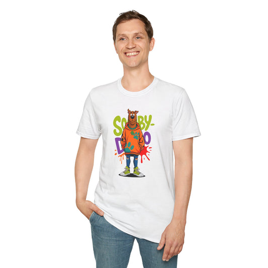 Unisex Cartoon T Shirt With Animation Funny Animals Tee Gildan Softstyle 64000 100 Percent Cotton