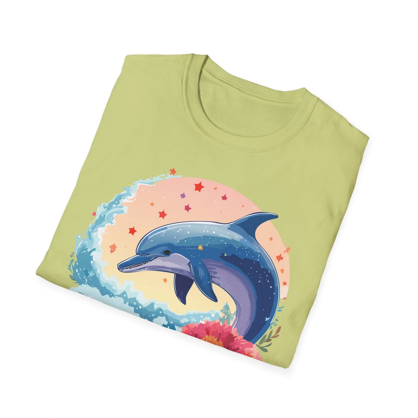 Dolphin Shirts, Shirt with Dolphin, Fish Tee Shirt, Animal Shirt