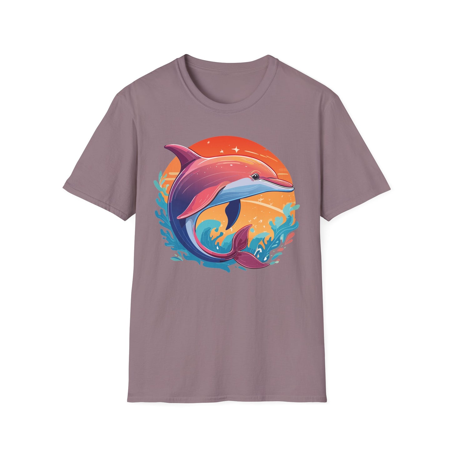 Dolphin Shirts, Shirt with Dolphin, Fish Tee Shirt, Animal Shirt