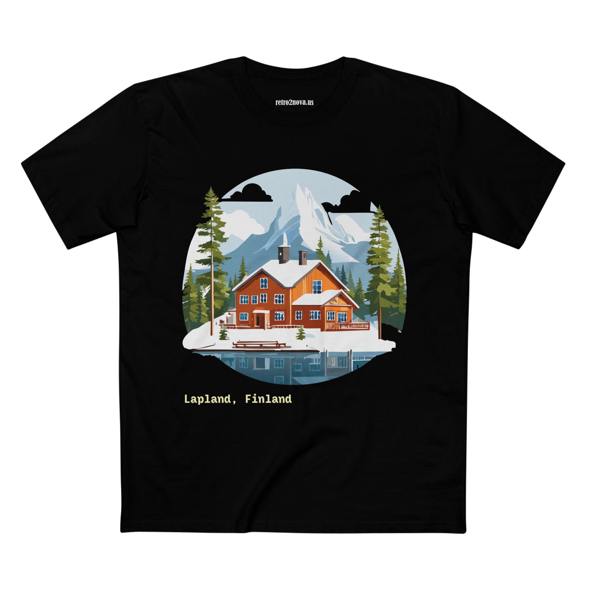 Travel Shirt, Tourist Shirt, Lapland Shirt - retro2nova