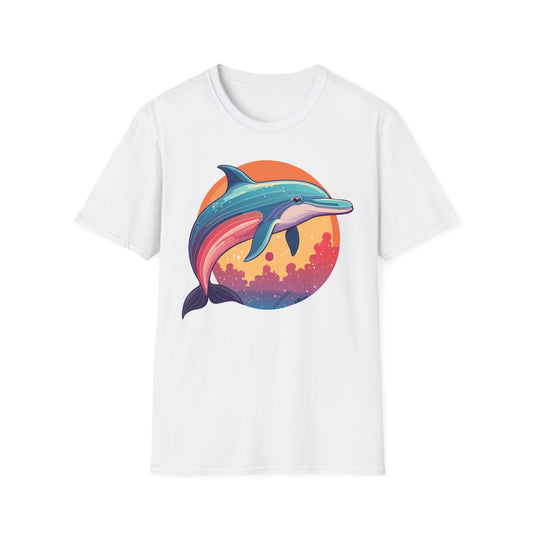 Dolphin Shirts, Shirt with Dolphin, Fish Tee Shirt, Animal Shirt