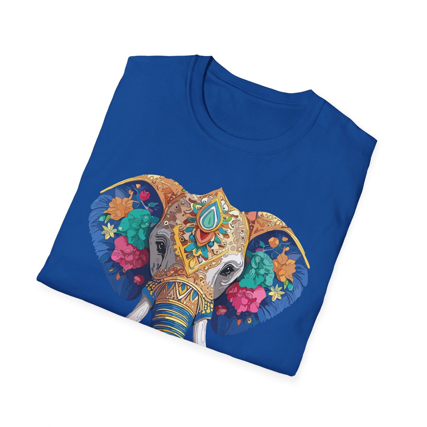 Elephant Shirt, T Shirt with Elephant, Elephant on T Shirt, T Shirt with Animation, Animals Tee Shirt
