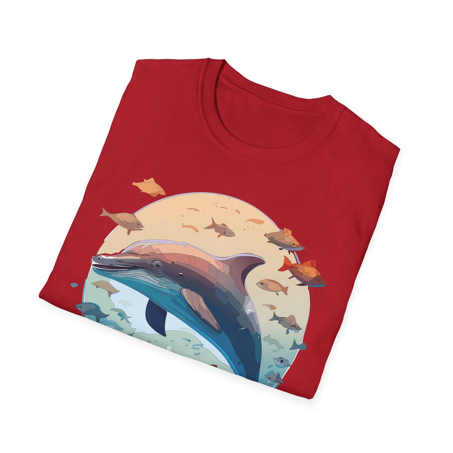 Dolphin Shirts, Shirt with Dolphin, Fish Tee Shirt, Animal Shirt