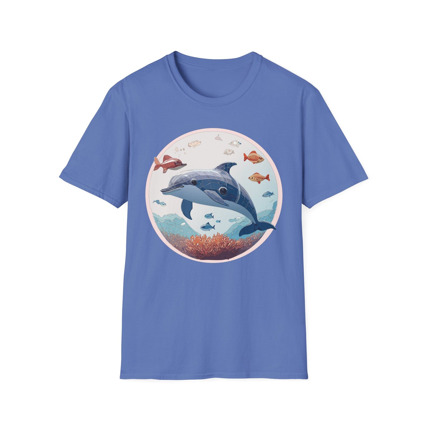 Dolphin Shirts, Shirt with Dolphin, Fish Tee Shirt, Animal Shirt