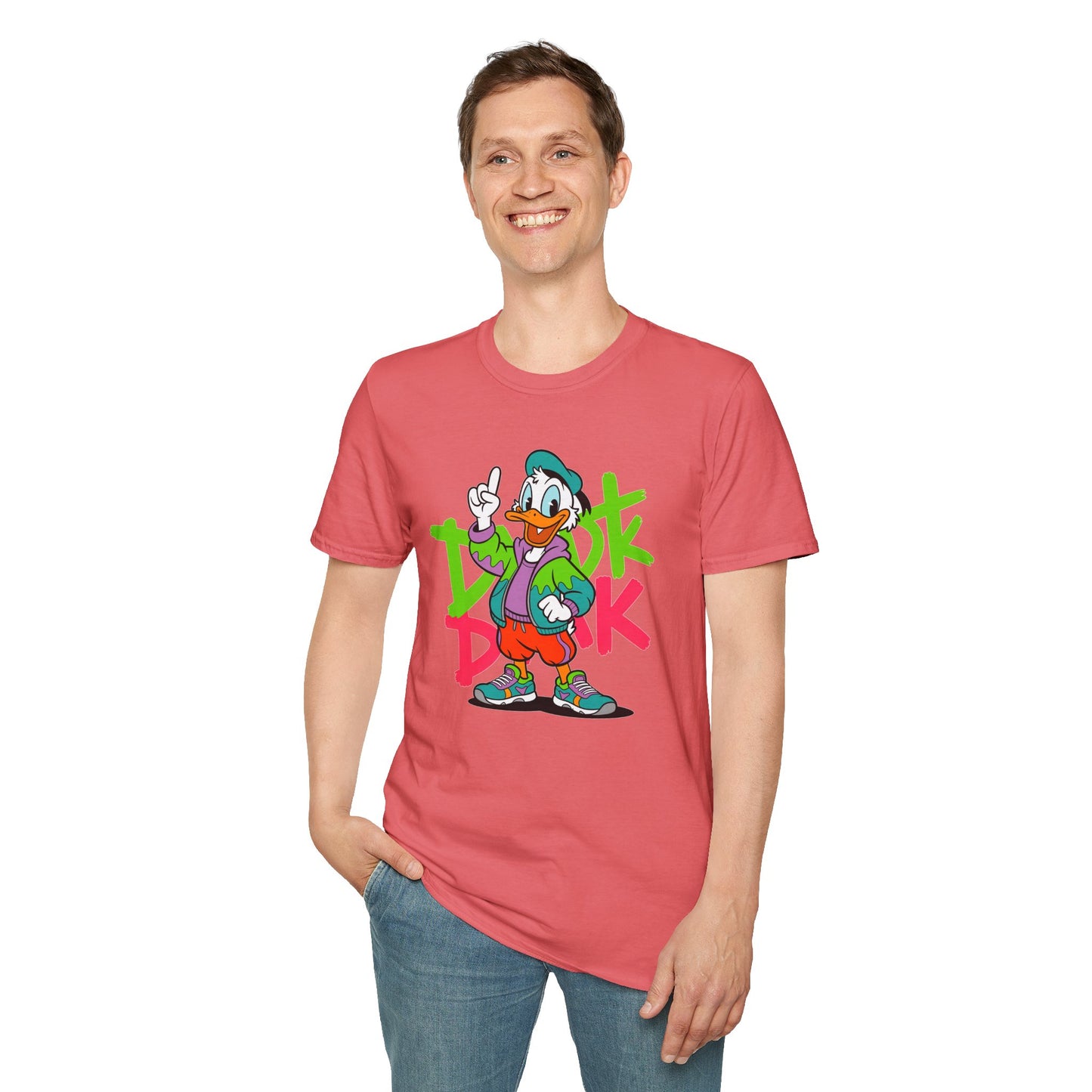 Gildan Softstyle 64000 Unisex Cartoon Animation T Shirt With Funny Animals Tee Apparel