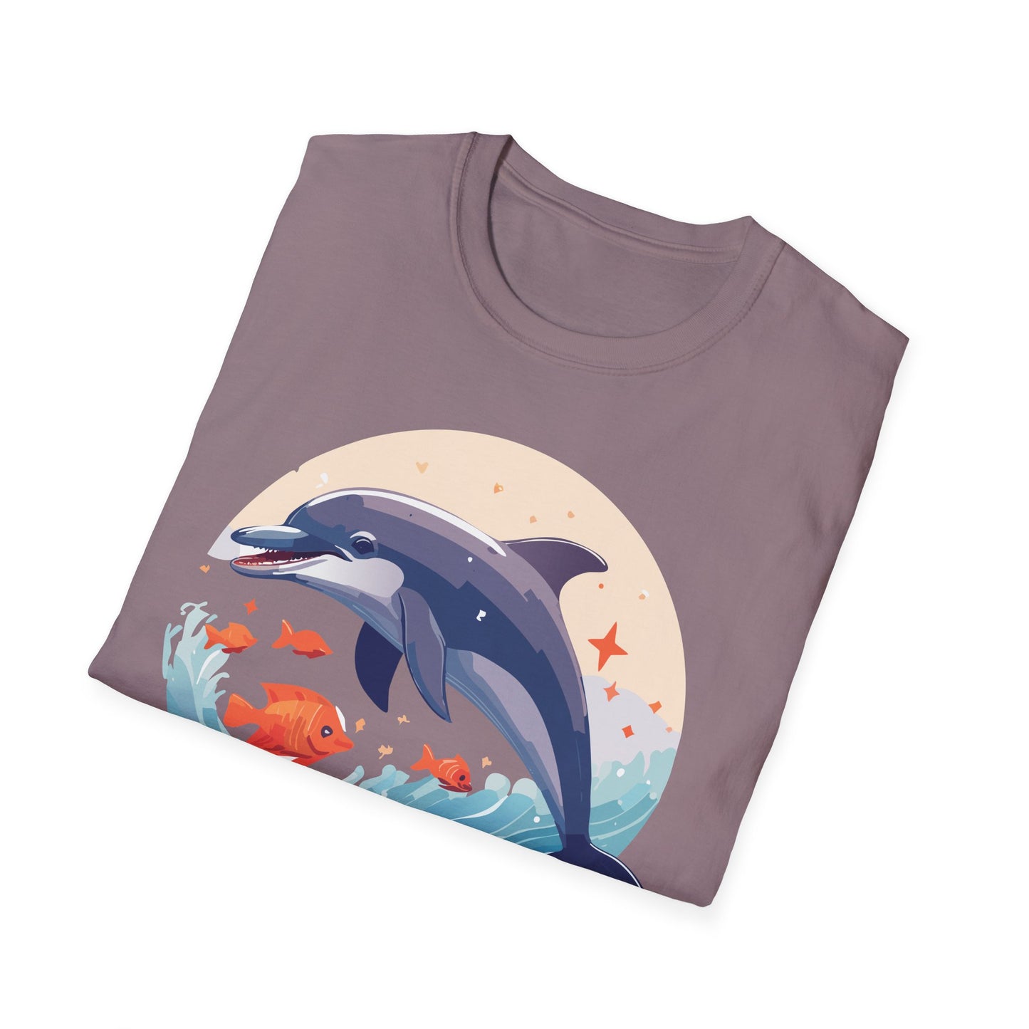 Dolphin Shirts, Shirt with Dolphin, Fish Tee Shirt, Animal Shirt