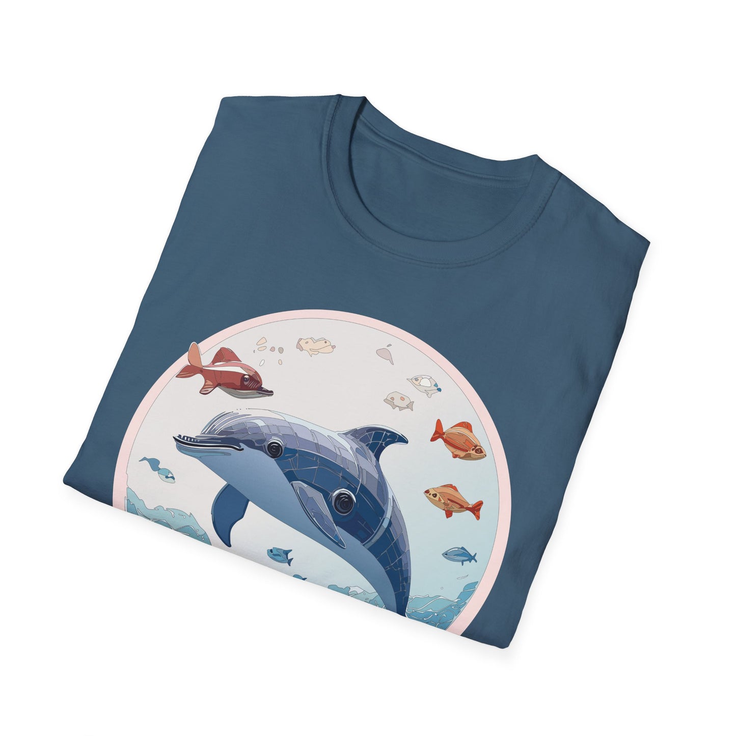 Dolphin Shirts, Shirt with Dolphin, Fish Tee Shirt, Animal Shirt
