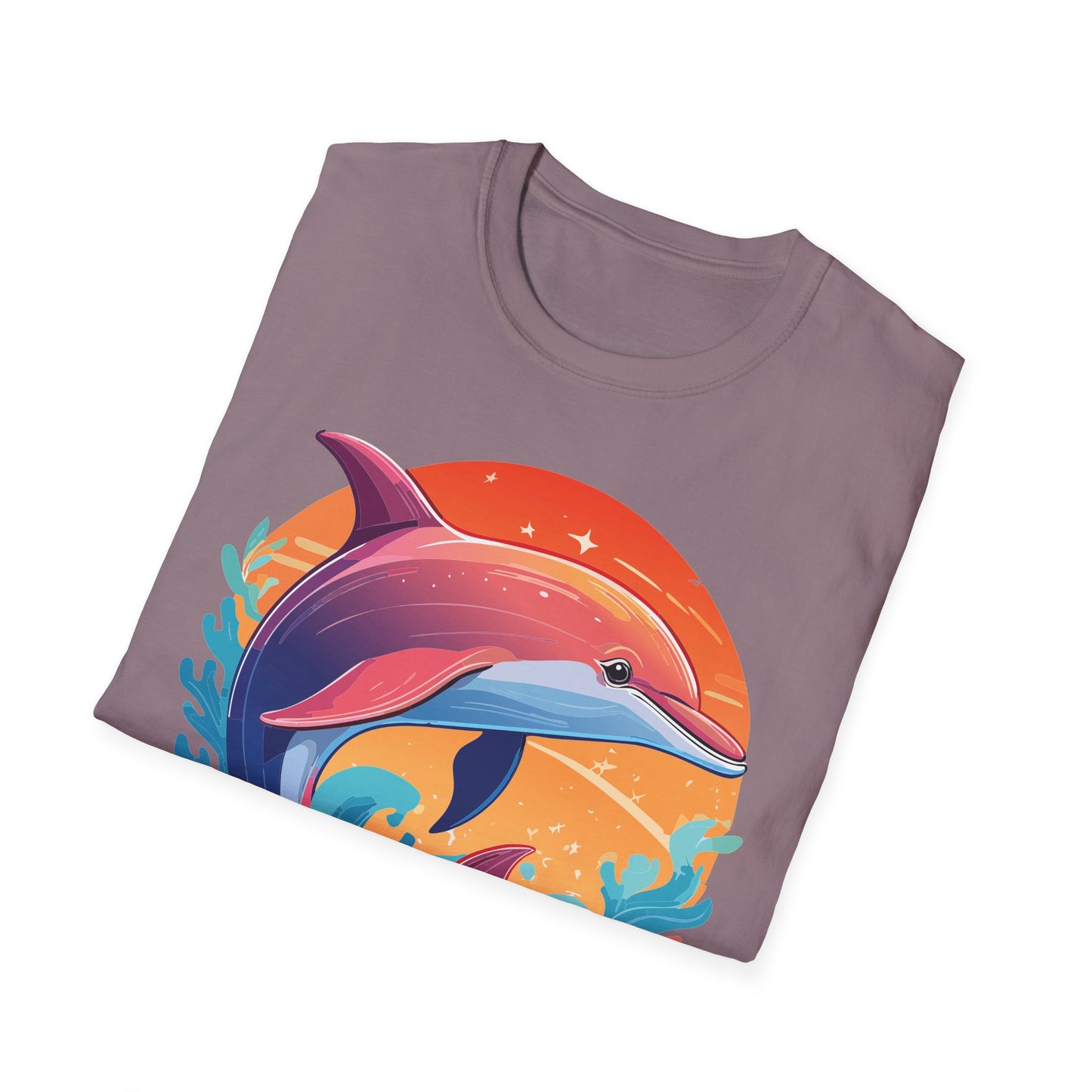 Dolphin Shirts, Shirt with Dolphin, Fish Tee Shirt, Animal Shirt