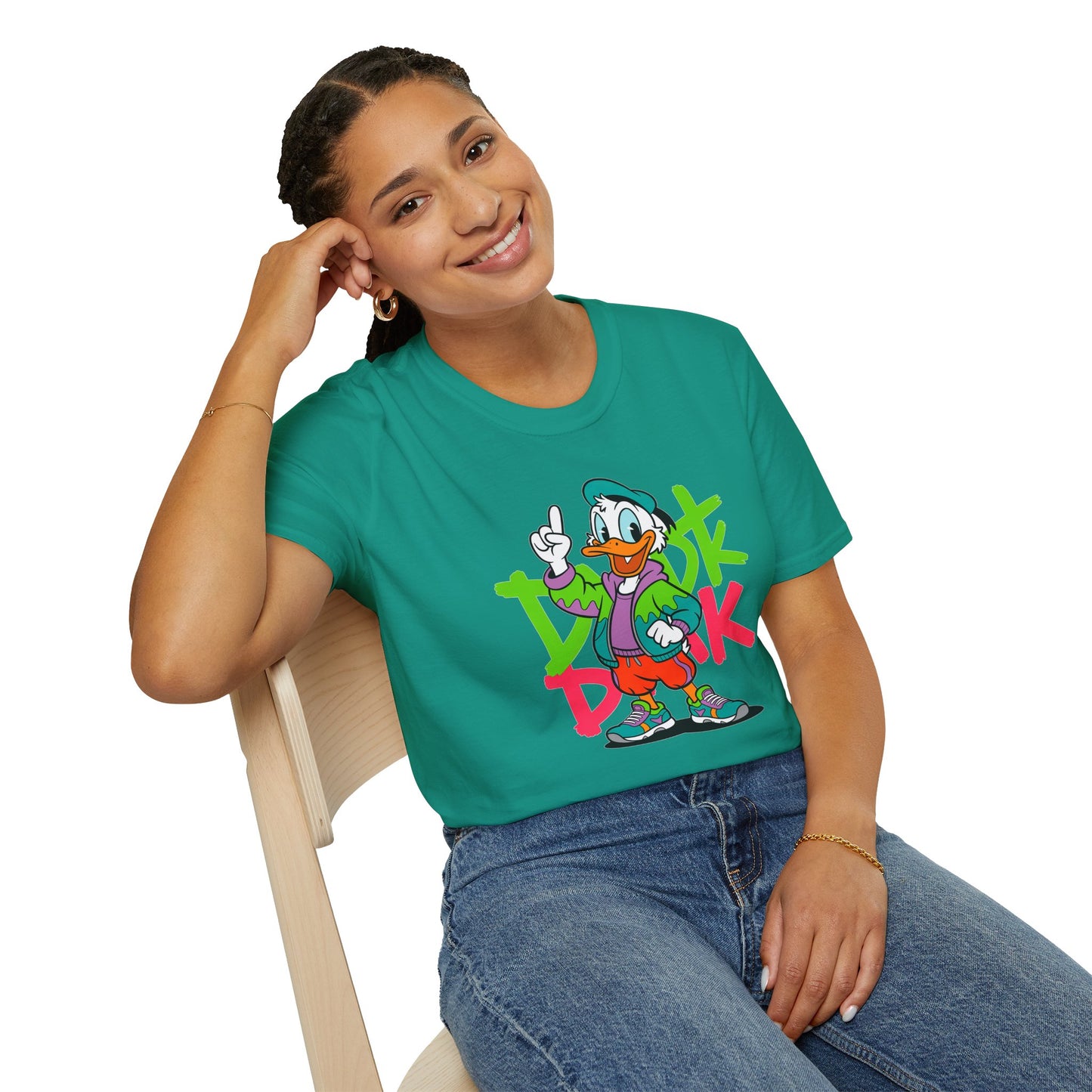 Gildan Softstyle 64000 Unisex Cartoon Animation T Shirt With Funny Animals Tee Apparel