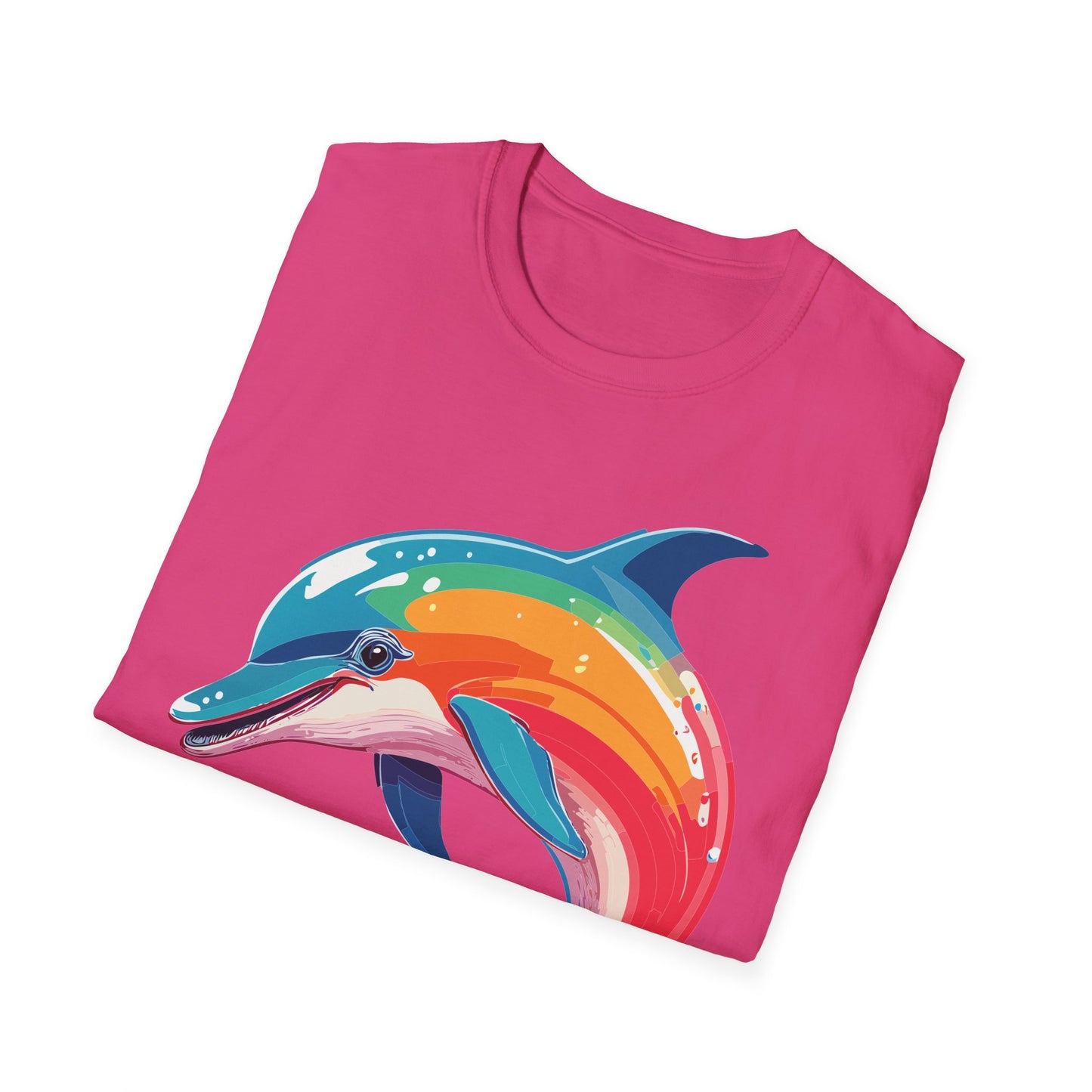 Dolphin Shirts, Shirt with Dolphin, Fish Tee Shirt, Animal Shirt