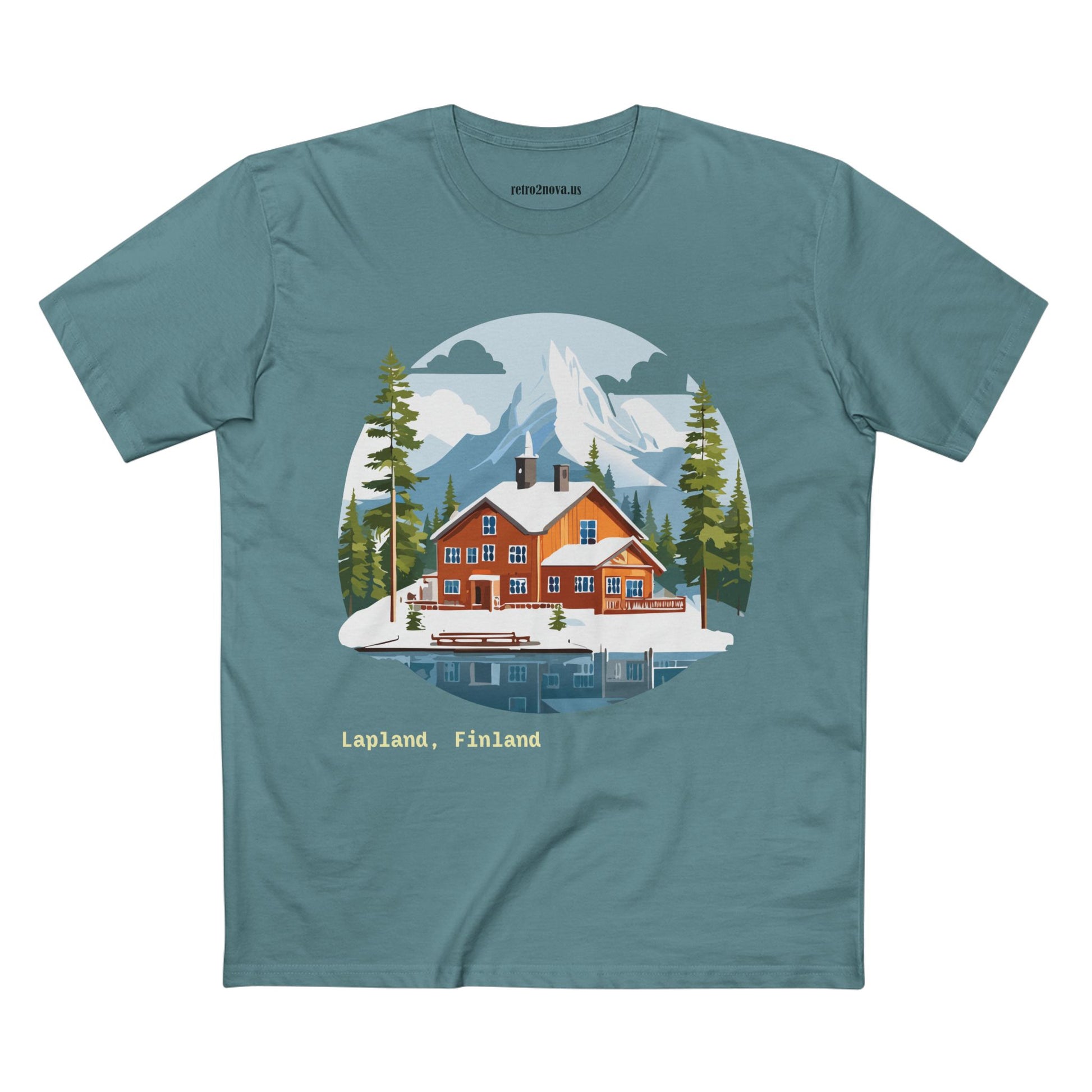 Travel Shirt, Tourist Shirt, Lapland Shirt - retro2nova