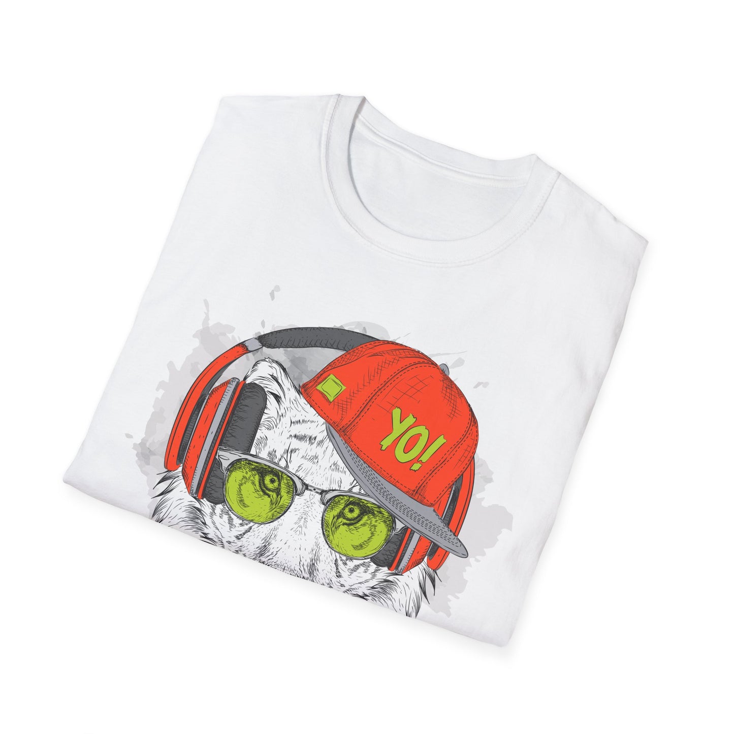 I love Music Animals Shirts, Shirt with Animals, Animals with Headphones Shirt