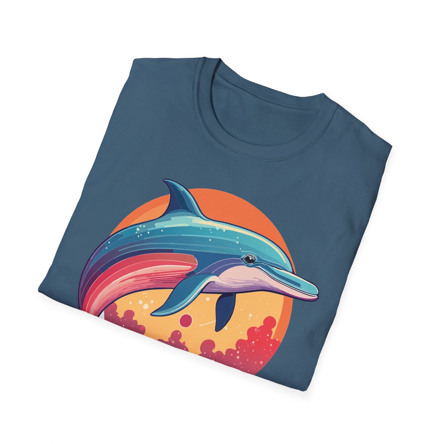 Dolphin Shirts, Shirt with Dolphin, Fish Tee Shirt, Animal Shirt