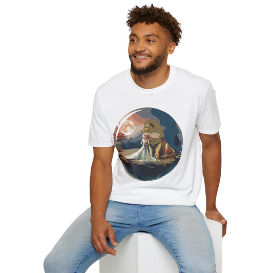 Womens Graphic T Shirt Art Design Unisex Softstyle 64000 Gildan Short Sleeve Tee