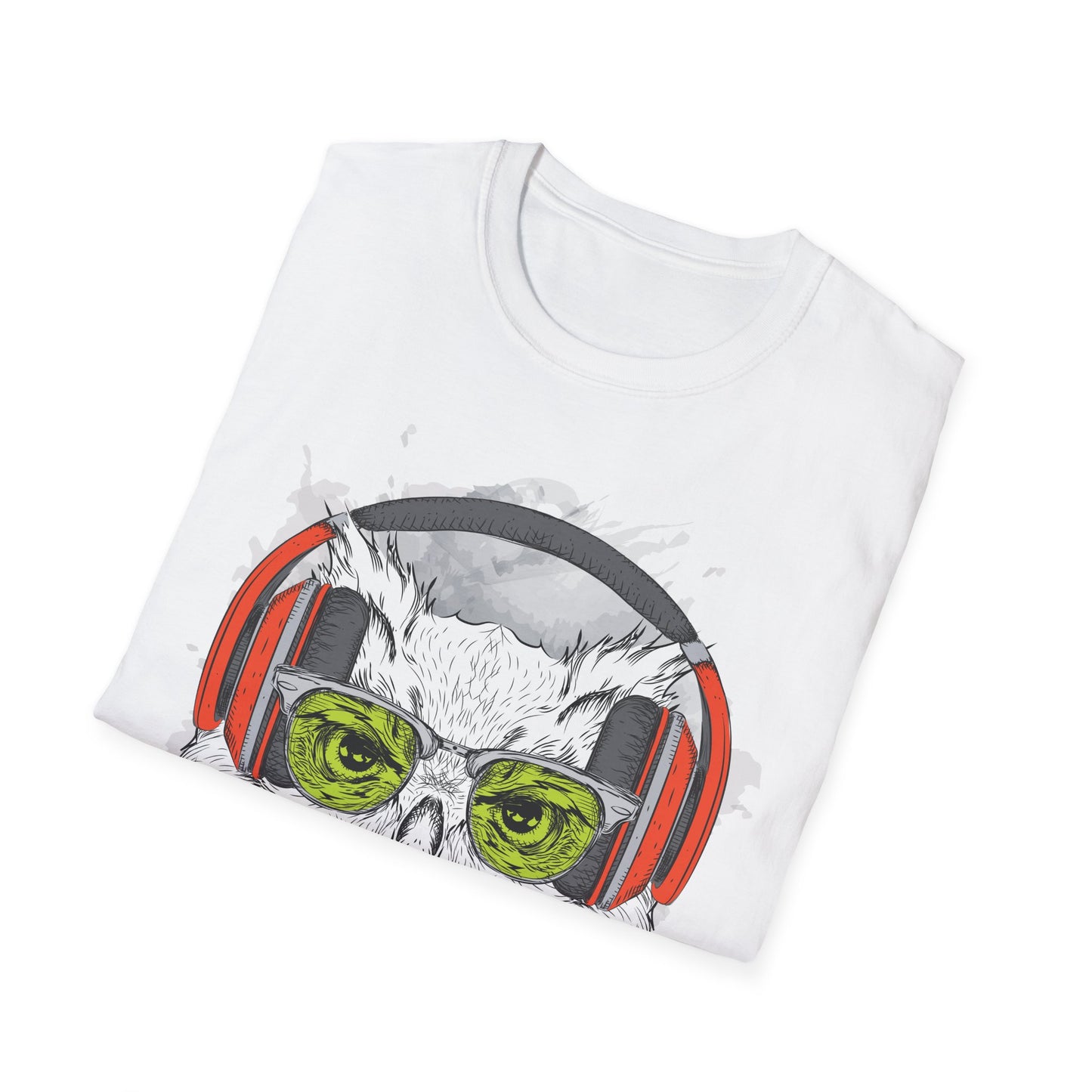 I love Music Animals Shirts, Shirt with Animals, Animals with Headphones Shirt