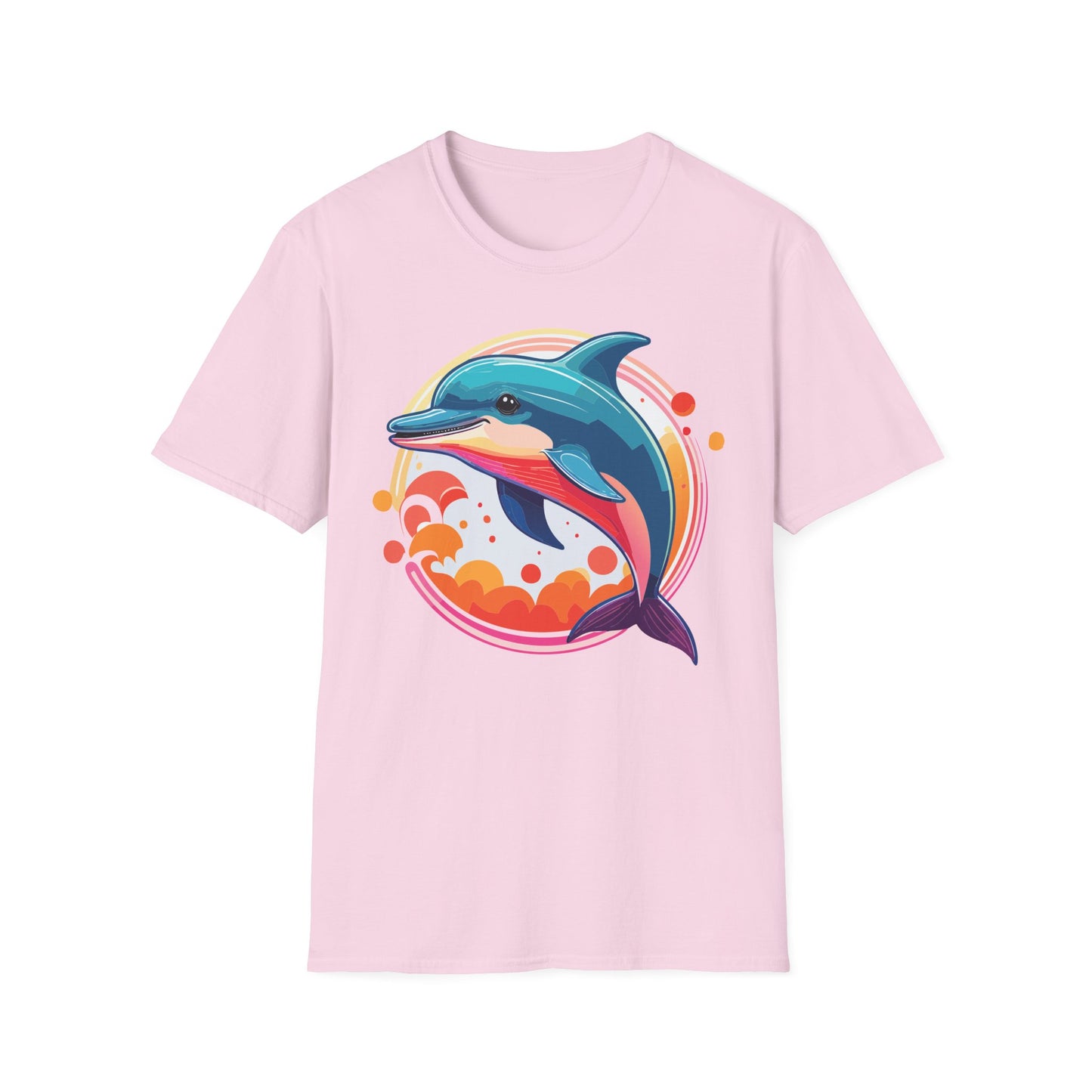 Dolphin Shirts, Shirt with Dolphin, Fish Tee Shirt, Animal Shirt