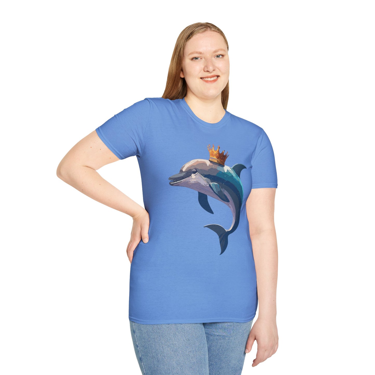 Dolphin Shirts, Shirt with Dolphin, Fish Tee Shirt, Animal Shirt