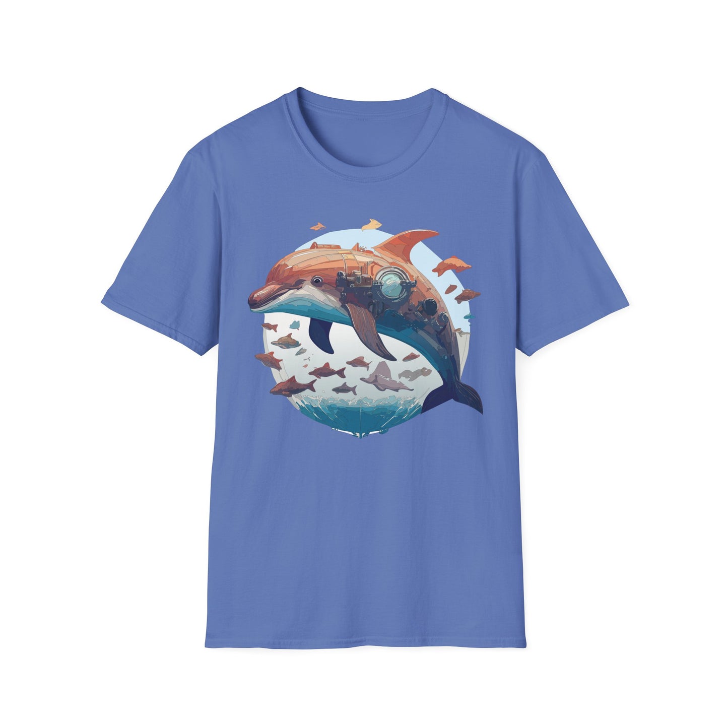 Dolphin Shirts, Shirt with Dolphin, Fish Tee Shirt, Animal Shirt