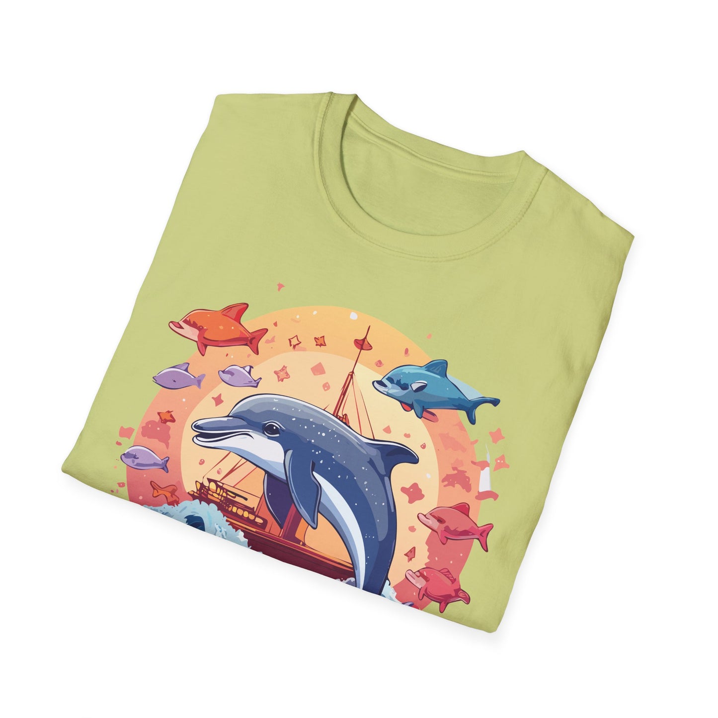 Dolphin Shirts, Shirt with Dolphin, Fish Tee Shirt, Animal Shirt