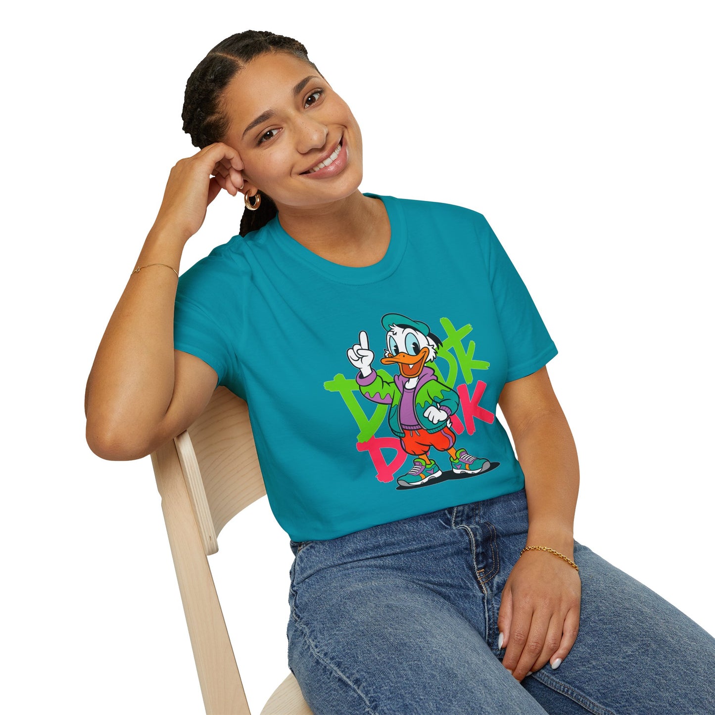 Gildan Softstyle 64000 Unisex Cartoon Animation T Shirt With Funny Animals Tee Apparel