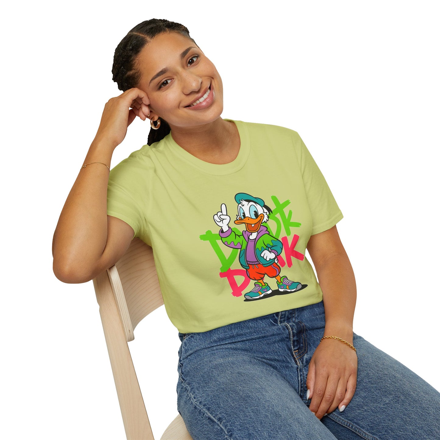 Gildan Softstyle 64000 Unisex Cartoon Animation T Shirt With Funny Animals Tee Apparel