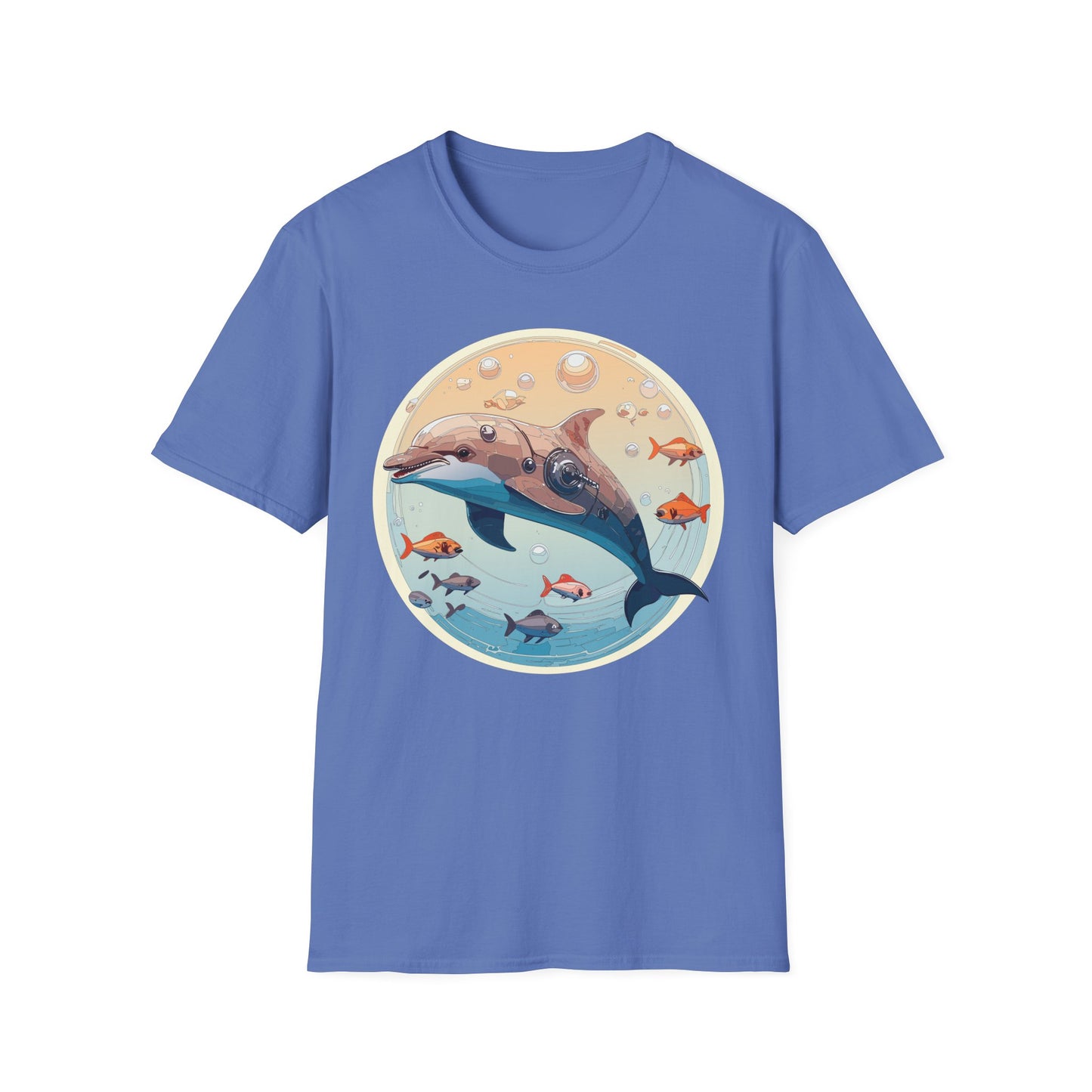 Dolphin Shirts, Shirt with Dolphin, Fish Tee Shirt, Animal Shirt