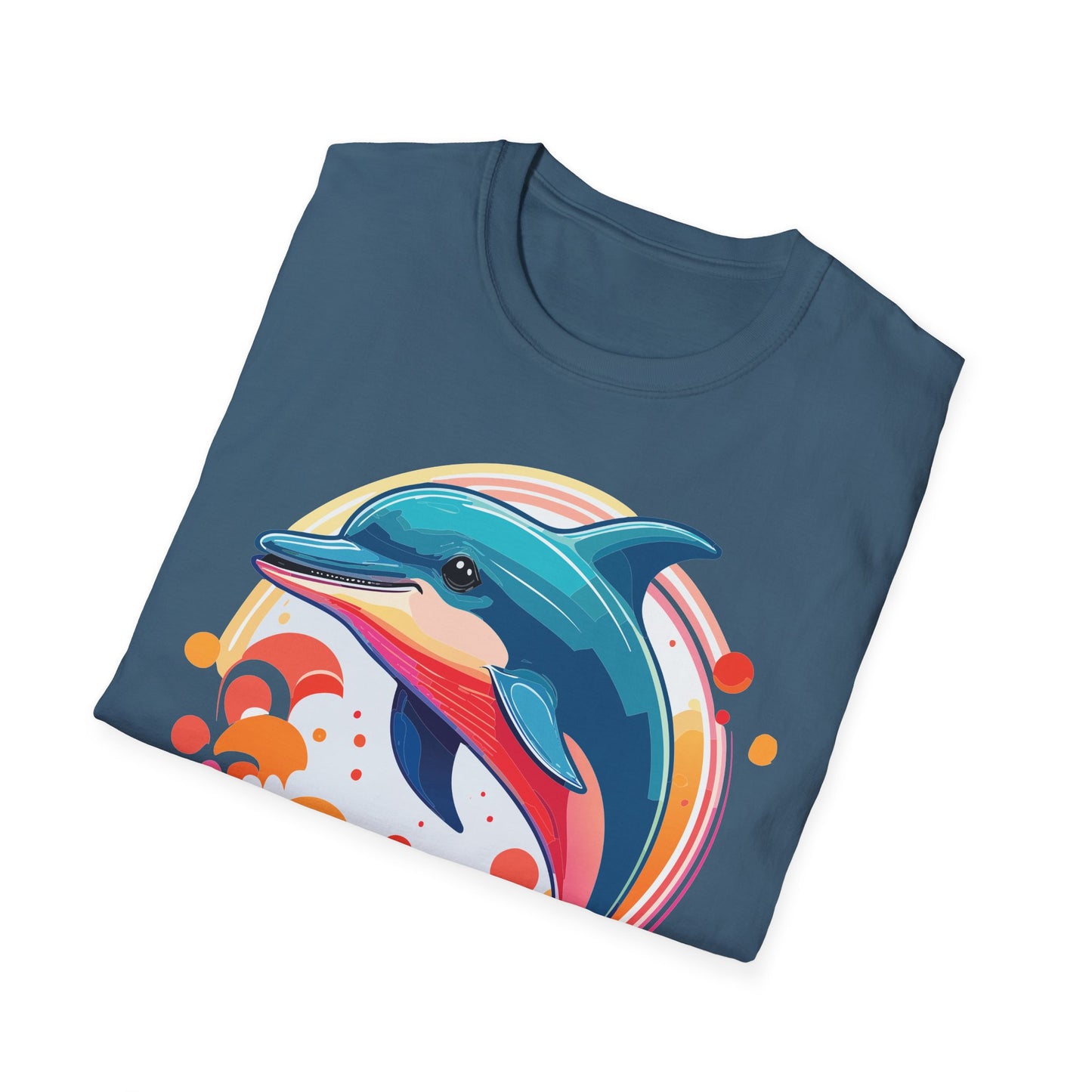 Dolphin Shirts, Shirt with Dolphin, Fish Tee Shirt, Animal Shirt