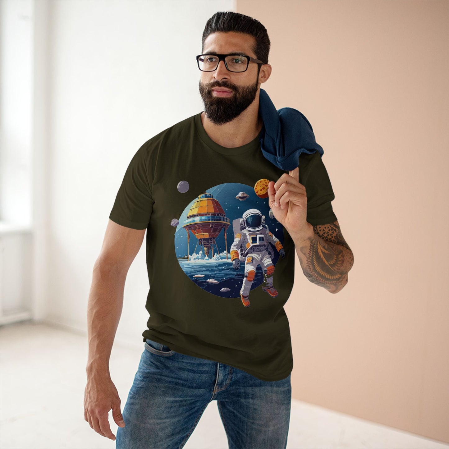 Cosmos Shirt, Astronaut Shirt Retro2Nova