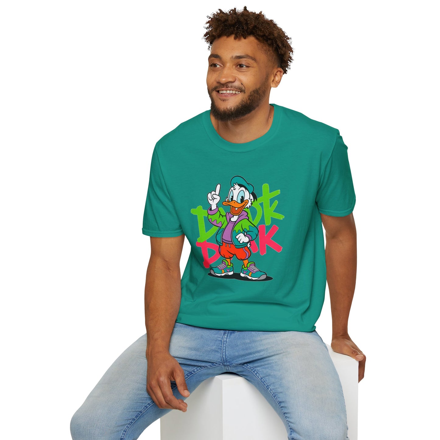 Gildan Softstyle 64000 Unisex Cartoon Animation T Shirt With Funny Animals Tee Apparel