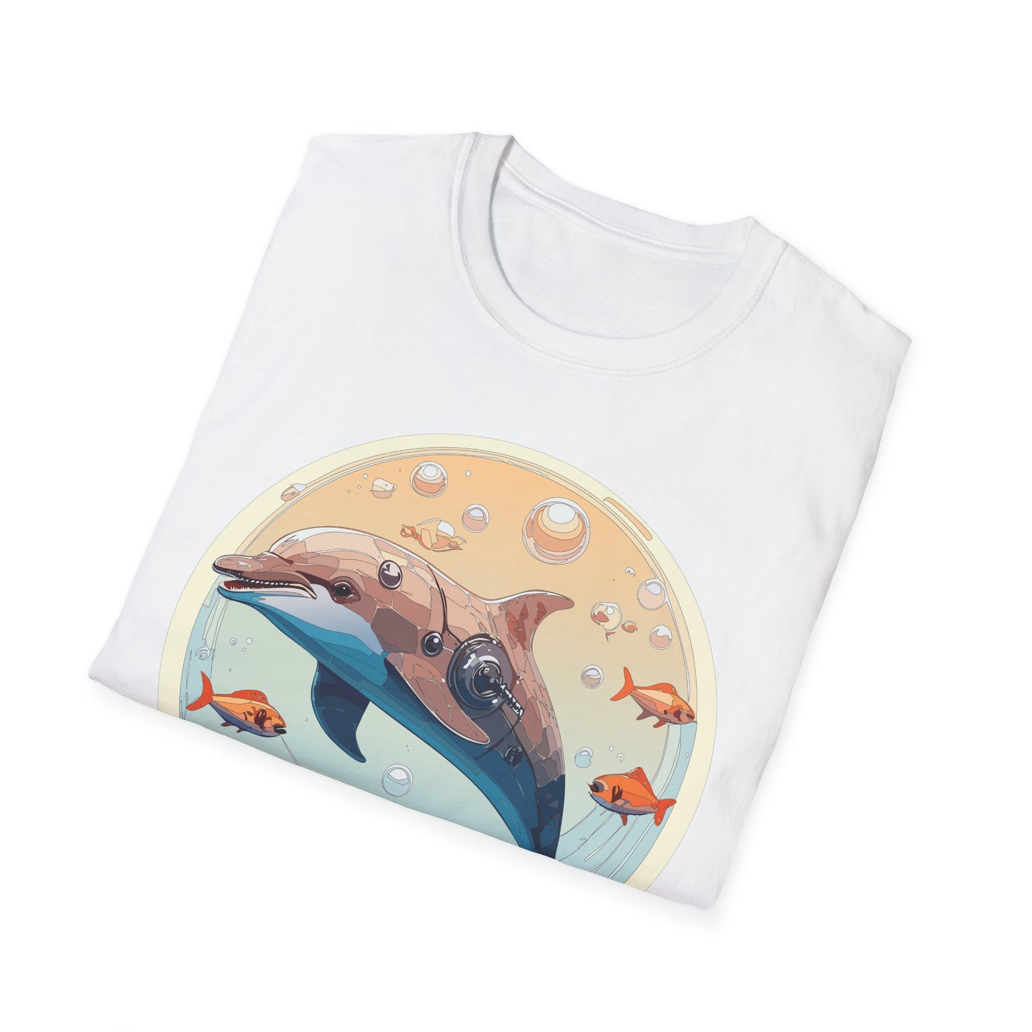 Dolphin Shirts, Shirt with Dolphin, Fish Tee Shirt, Animal Shirt
