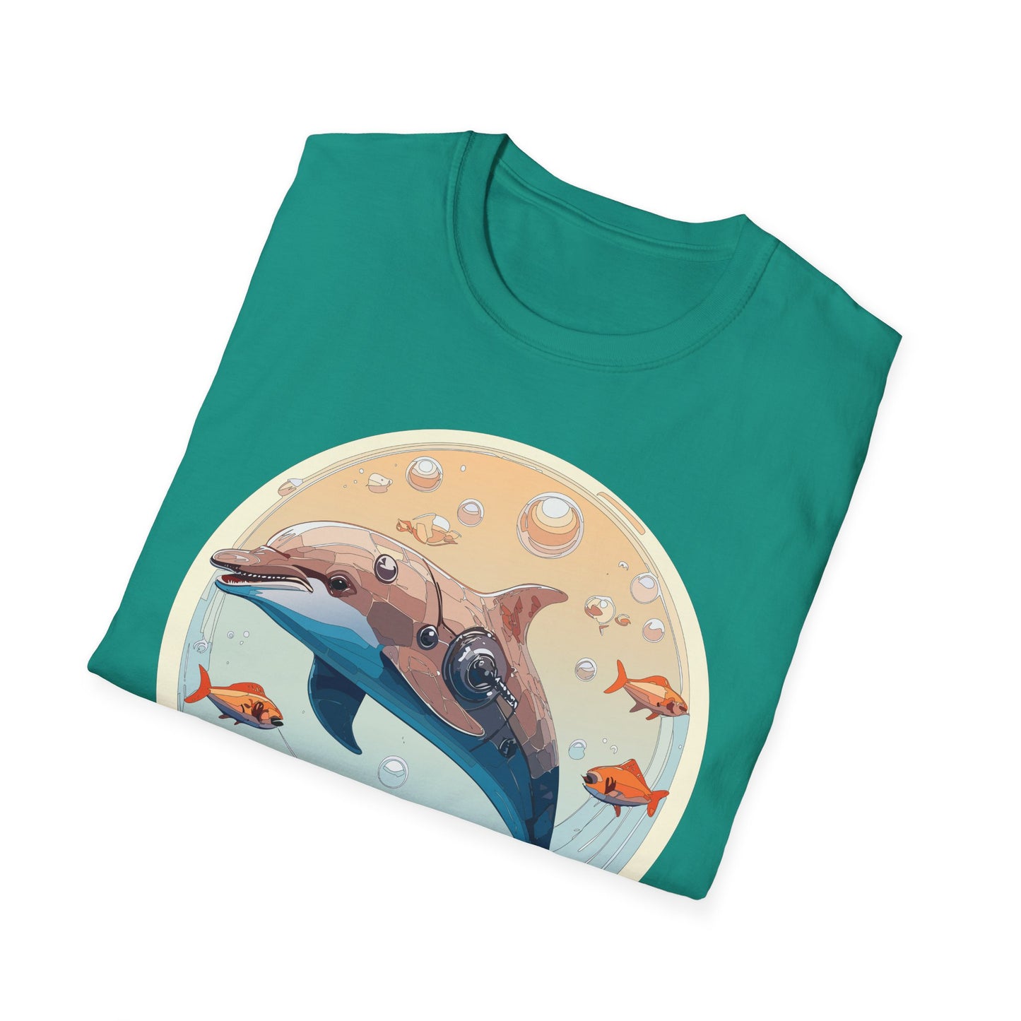 Dolphin Shirts, Shirt with Dolphin, Fish Tee Shirt, Animal Shirt