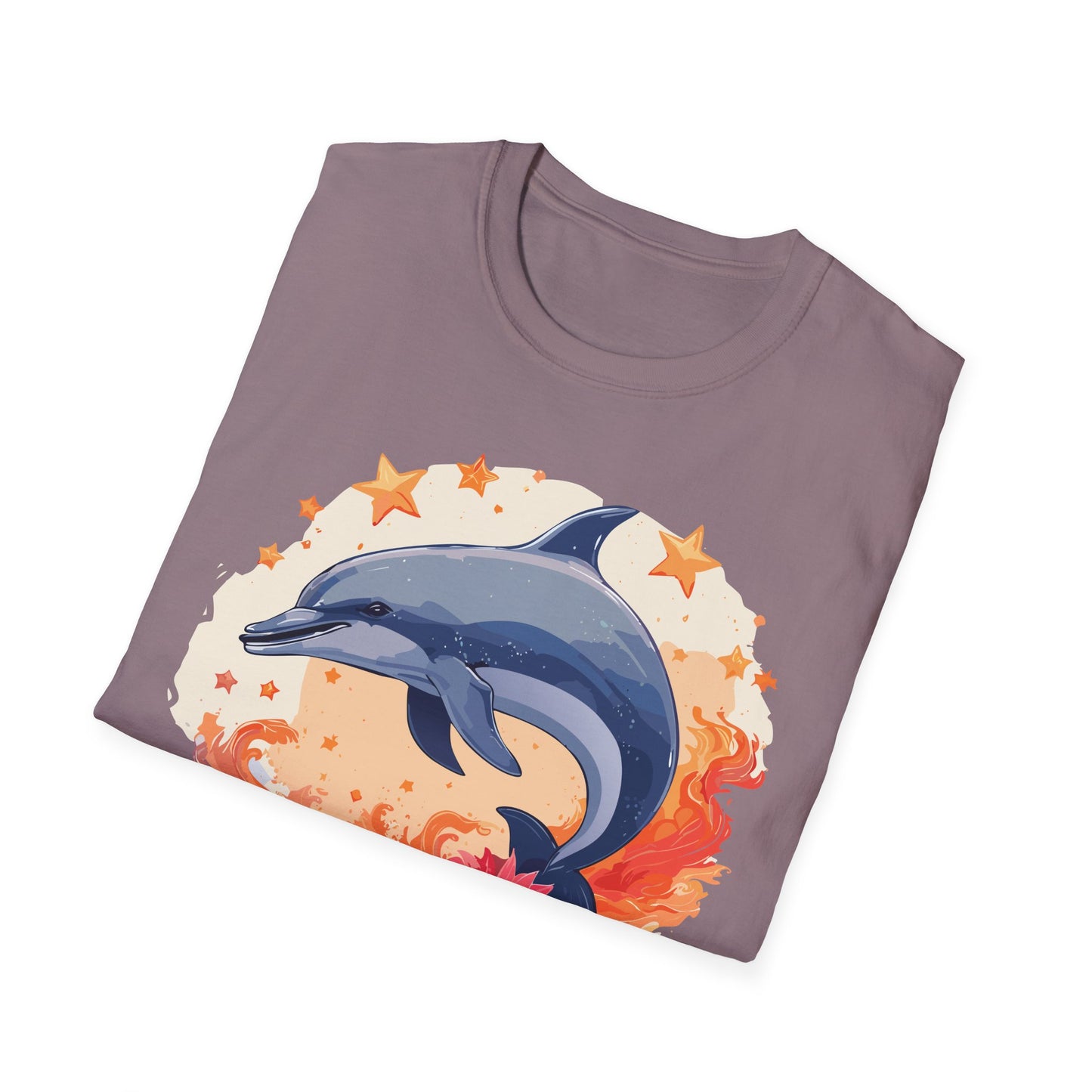 Dolphin Shirts, Shirt with Dolphin, Fish Tee Shirt, Animal Shirt