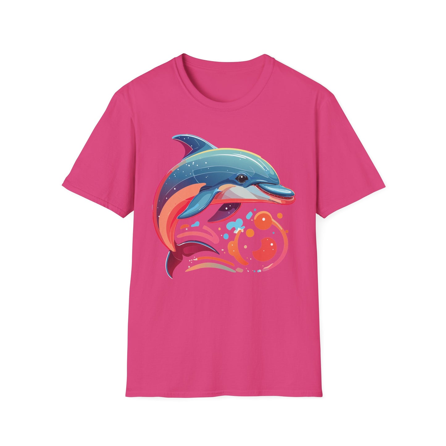 Dolphin Shirts, Shirt with Dolphin, Fish Tee Shirt, Animal Shirt