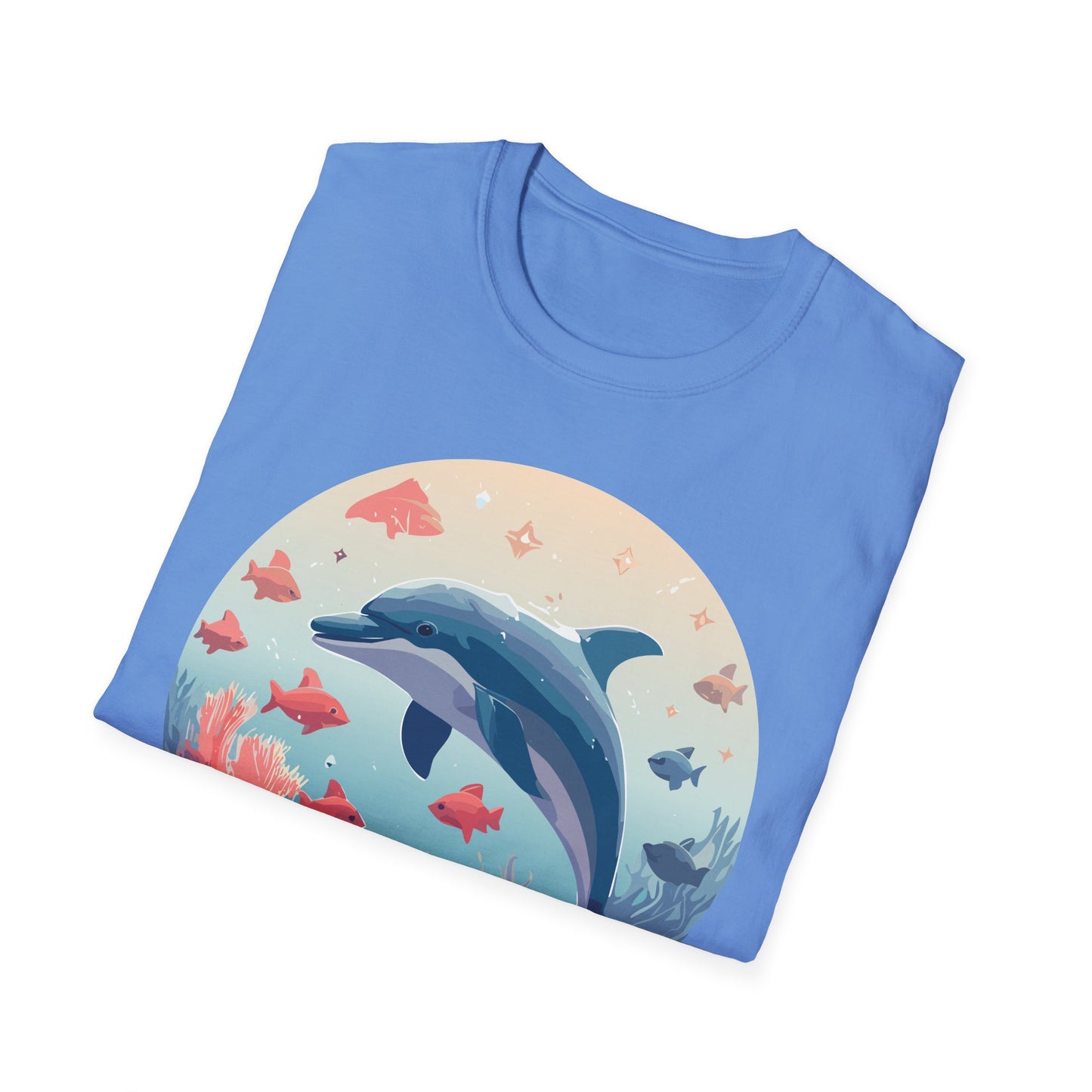 Dolphin Shirts, Shirt with Dolphin, Fish Tee Shirt, Animal Shirt