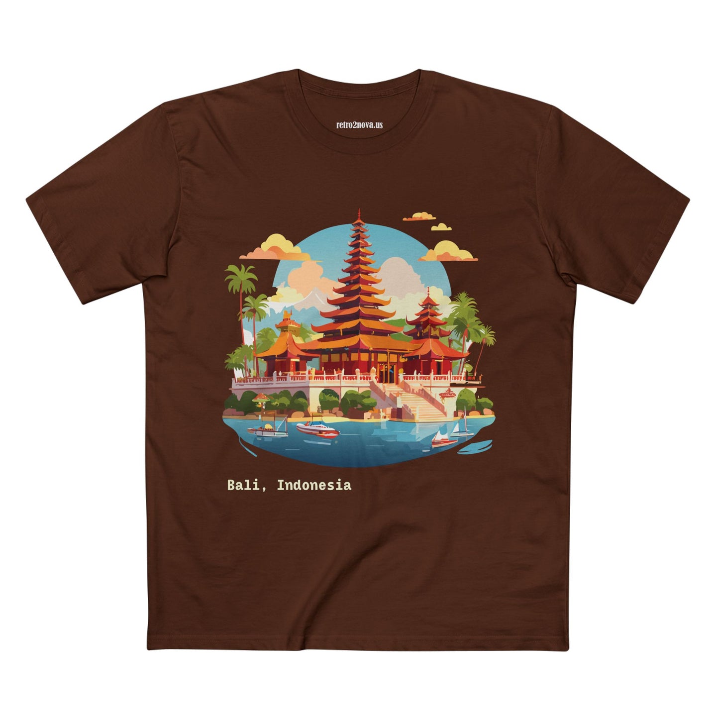 Travel Shirt, Tourist Shirt, Bali Shirt - retro2nova