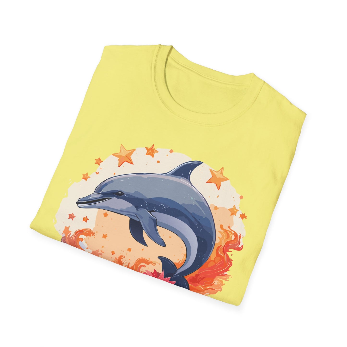 Dolphin Shirts, Shirt with Dolphin, Fish Tee Shirt, Animal Shirt