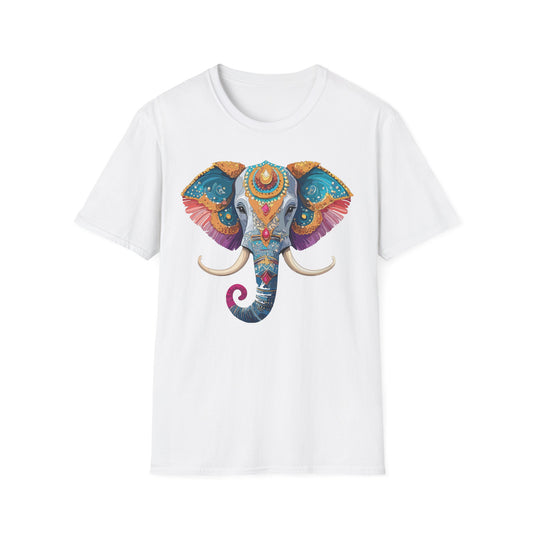 Elephant Shirt, T Shirt with Elephant, Elephant on T Shirt, T Shirt with Animation, Animals Tee Shirt