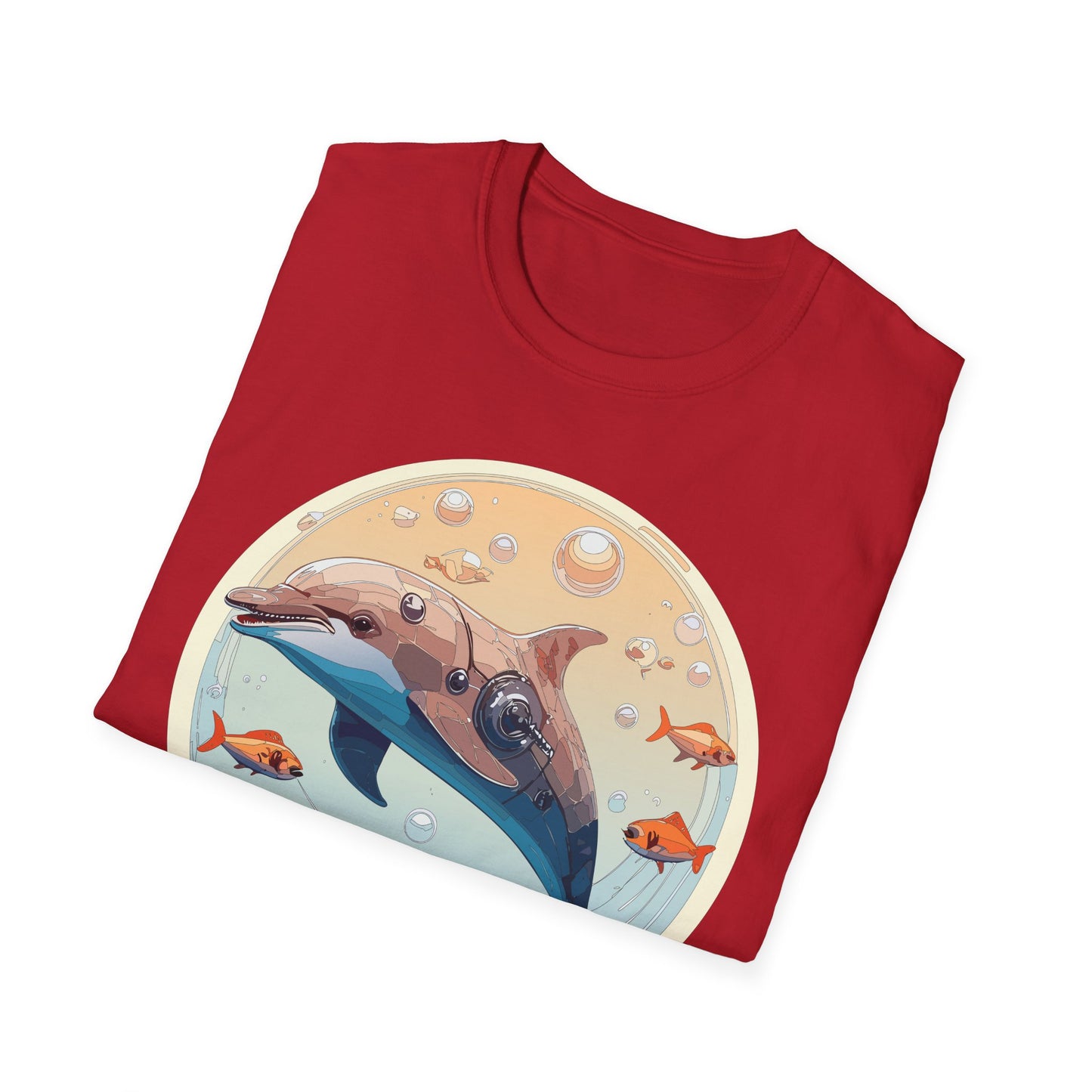 Dolphin Shirts, Shirt with Dolphin, Fish Tee Shirt, Animal Shirt