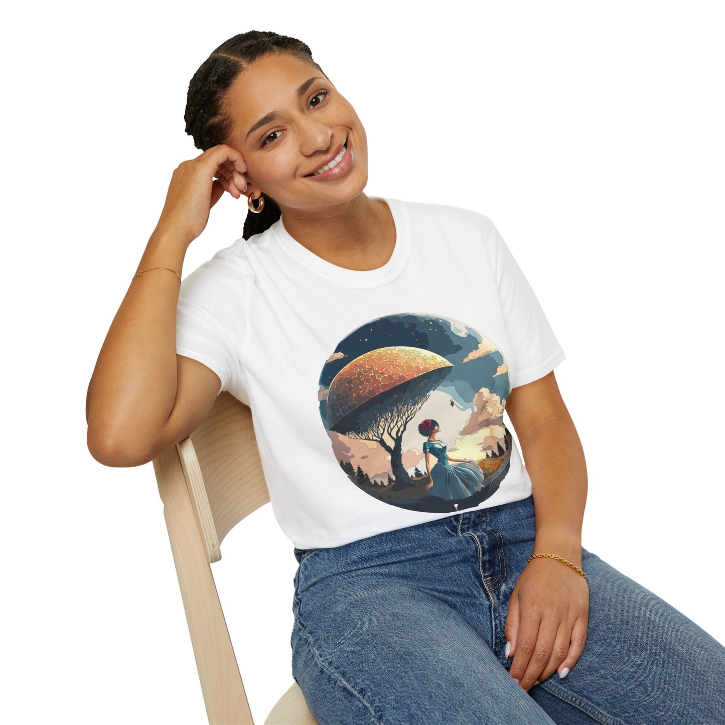 Womens T Shirts, Ladies Graphic T Shirts, Art Design Shirt