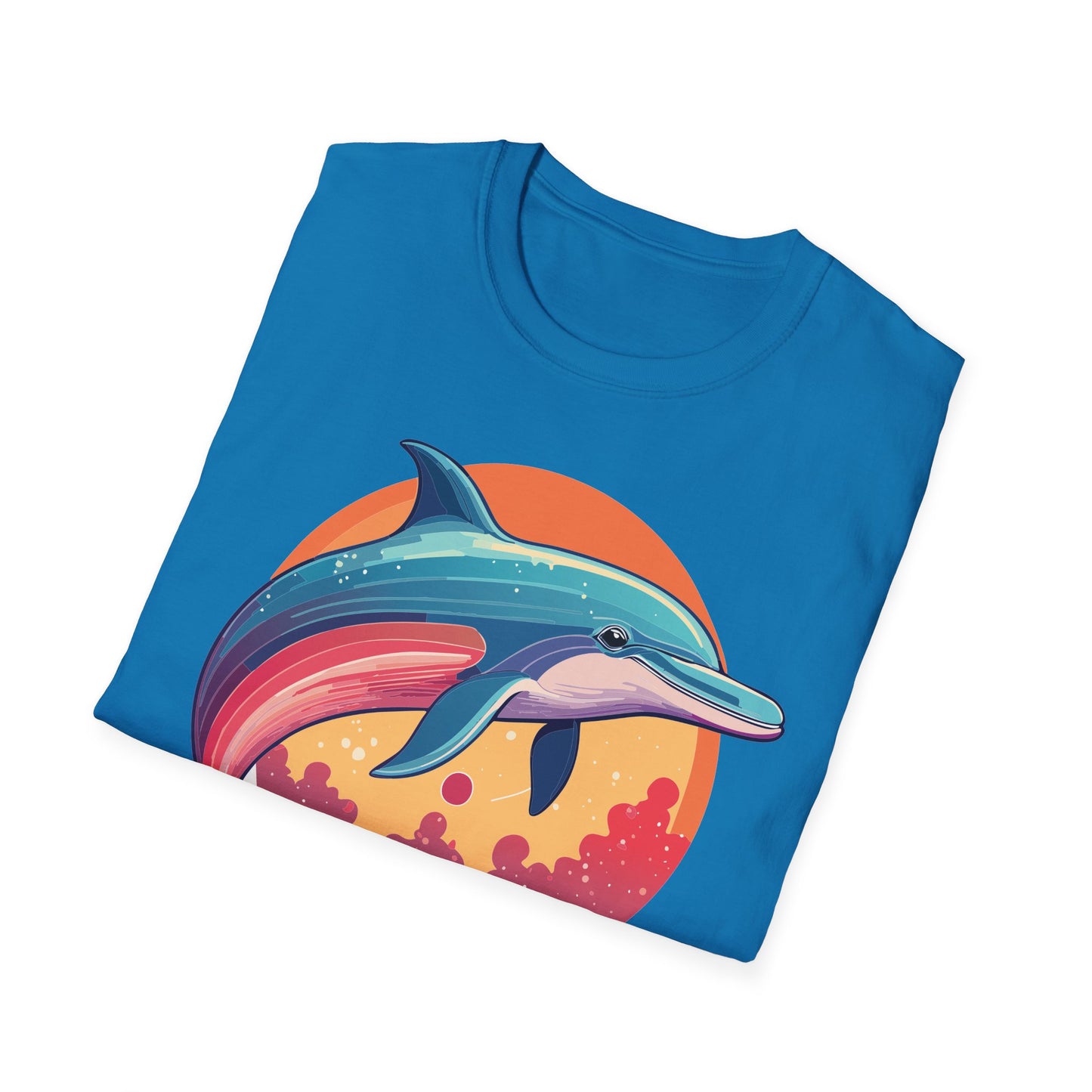 Dolphin Shirts, Shirt with Dolphin, Fish Tee Shirt, Animal Shirt