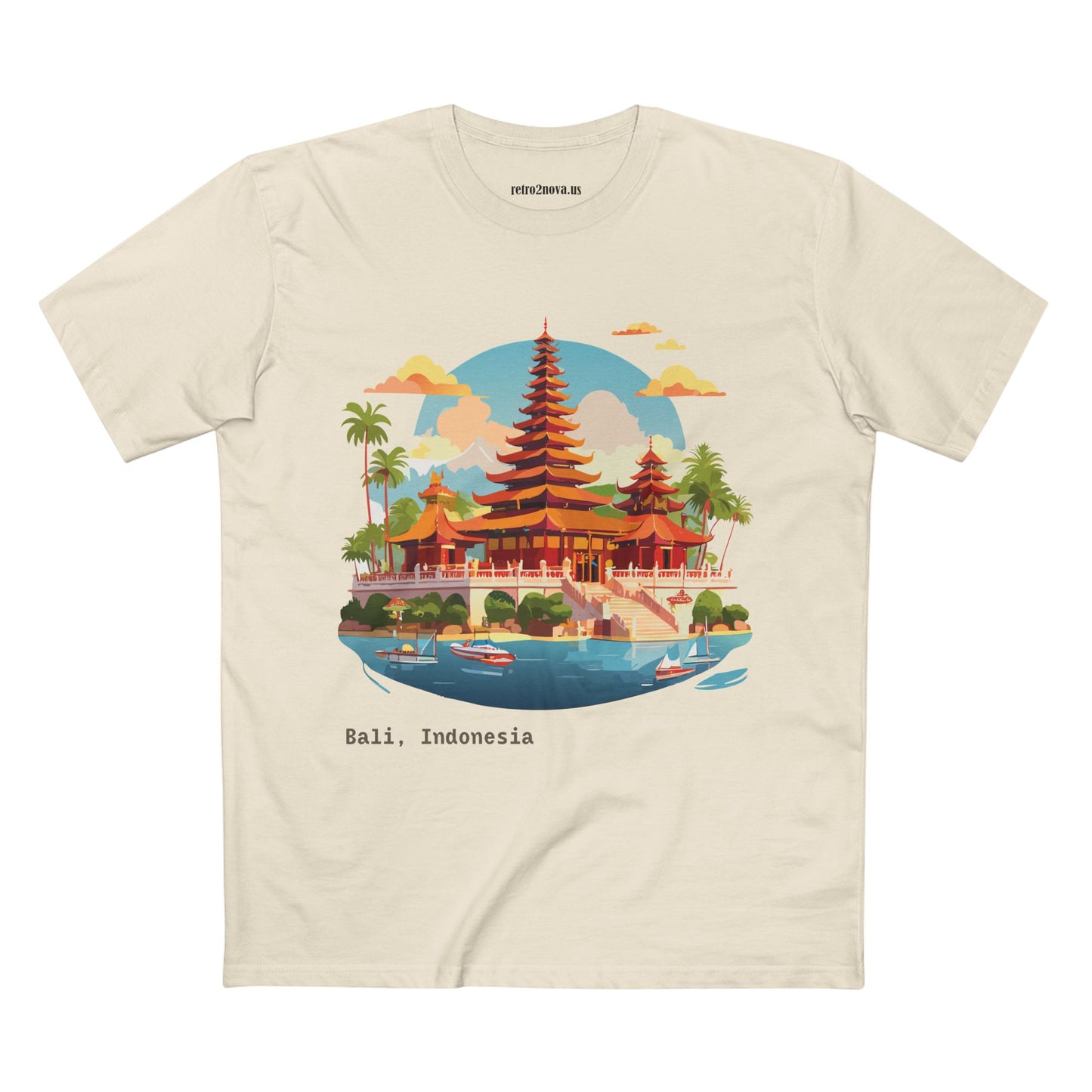 Travel Shirt, Tourist Shirt, Bali Shirt - retro2nova