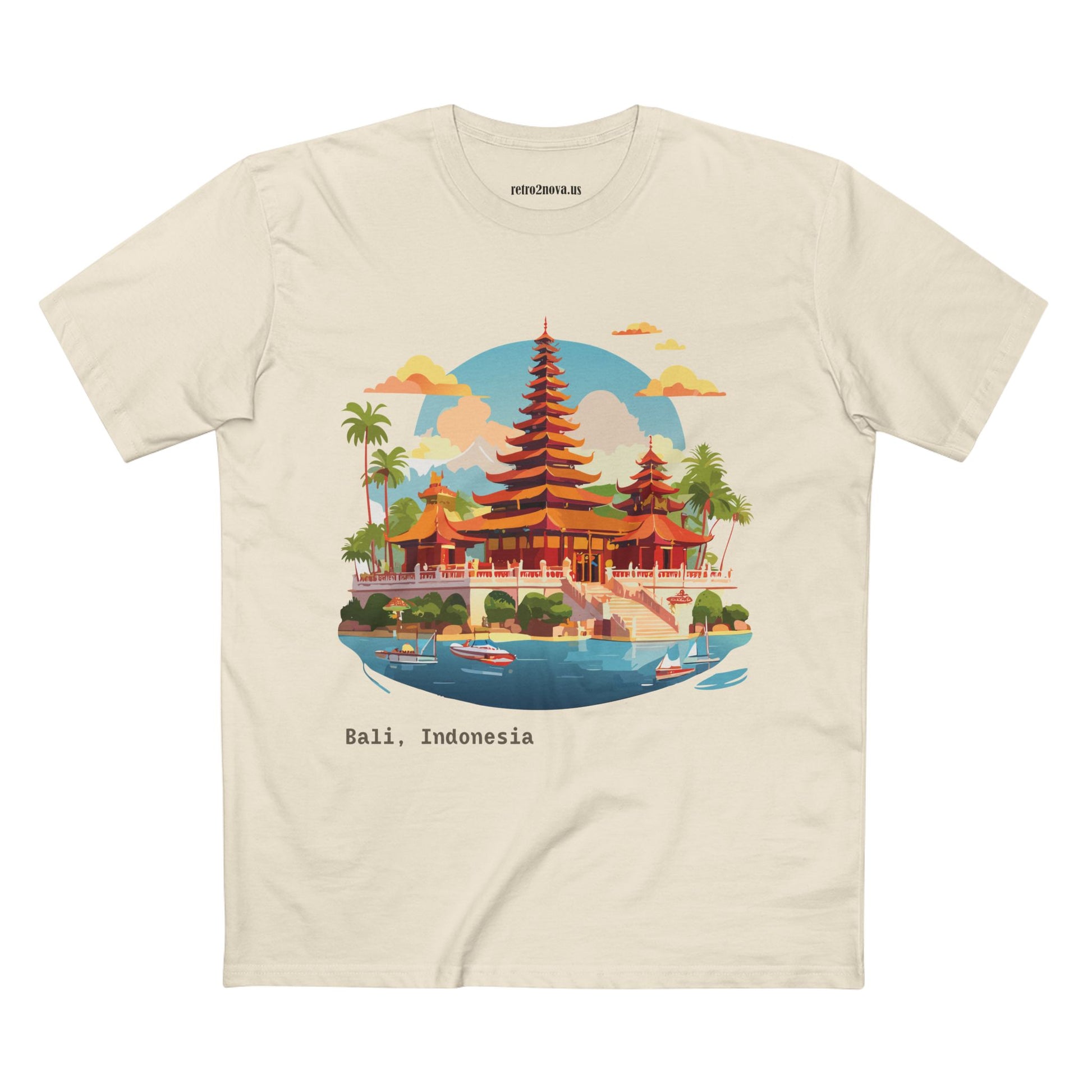 Travel Shirt, Tourist Shirt, Bali Shirt - retro2nova