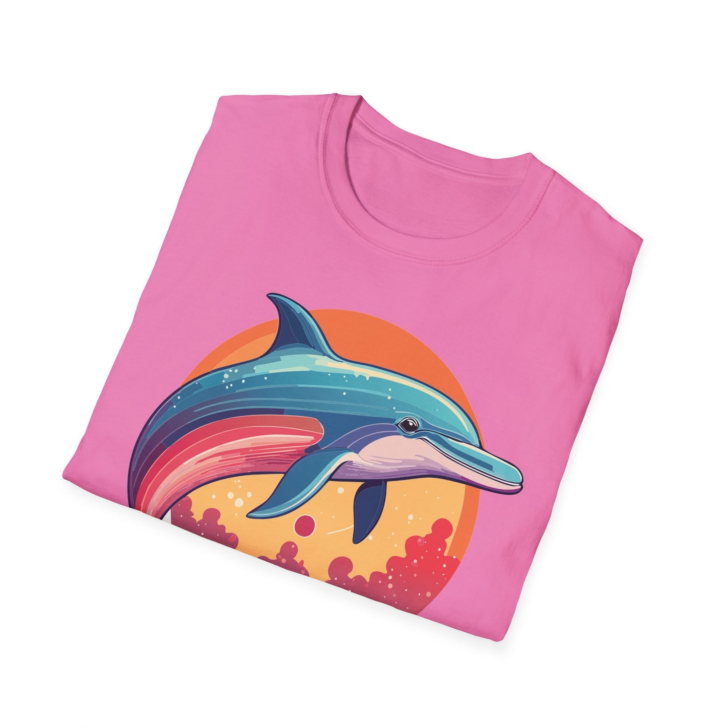 Dolphin Shirts, Shirt with Dolphin, Fish Tee Shirt, Animal Shirt