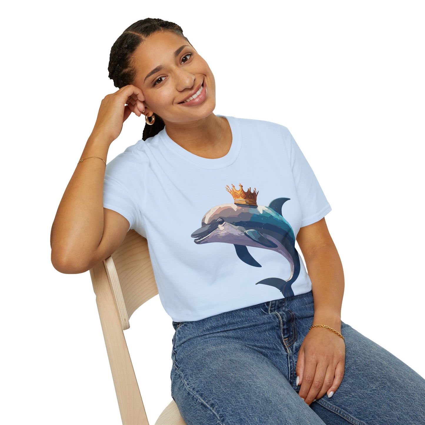 Dolphin Shirts, Shirt with Dolphin, Fish Tee Shirt, Animal Shirt