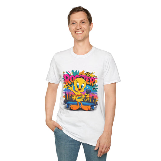 Cartoon T Shirt With Animation And Funny Animals Tee Shirt For Unisex Wear Comfortable
