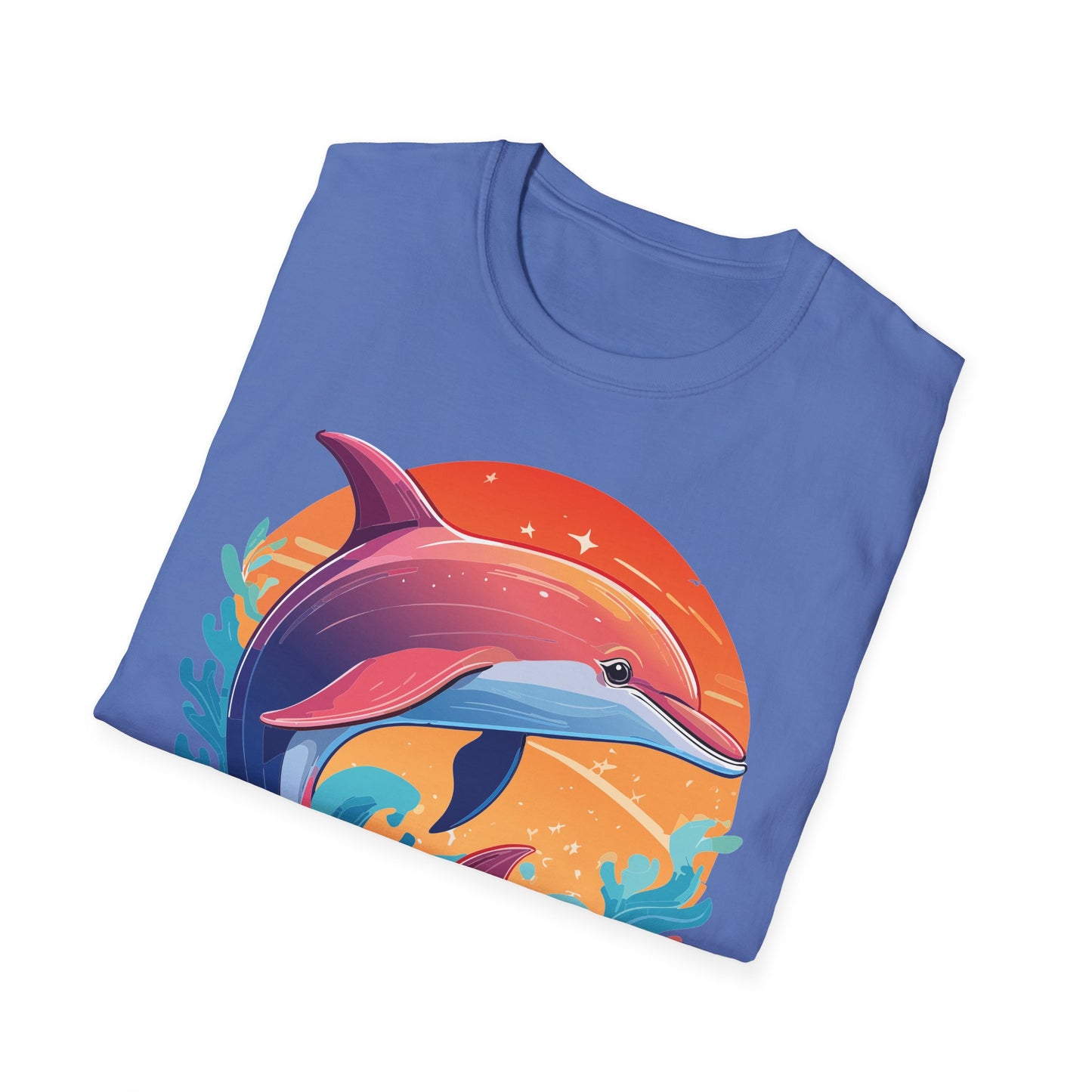 Dolphin Shirts, Shirt with Dolphin, Fish Tee Shirt, Animal Shirt