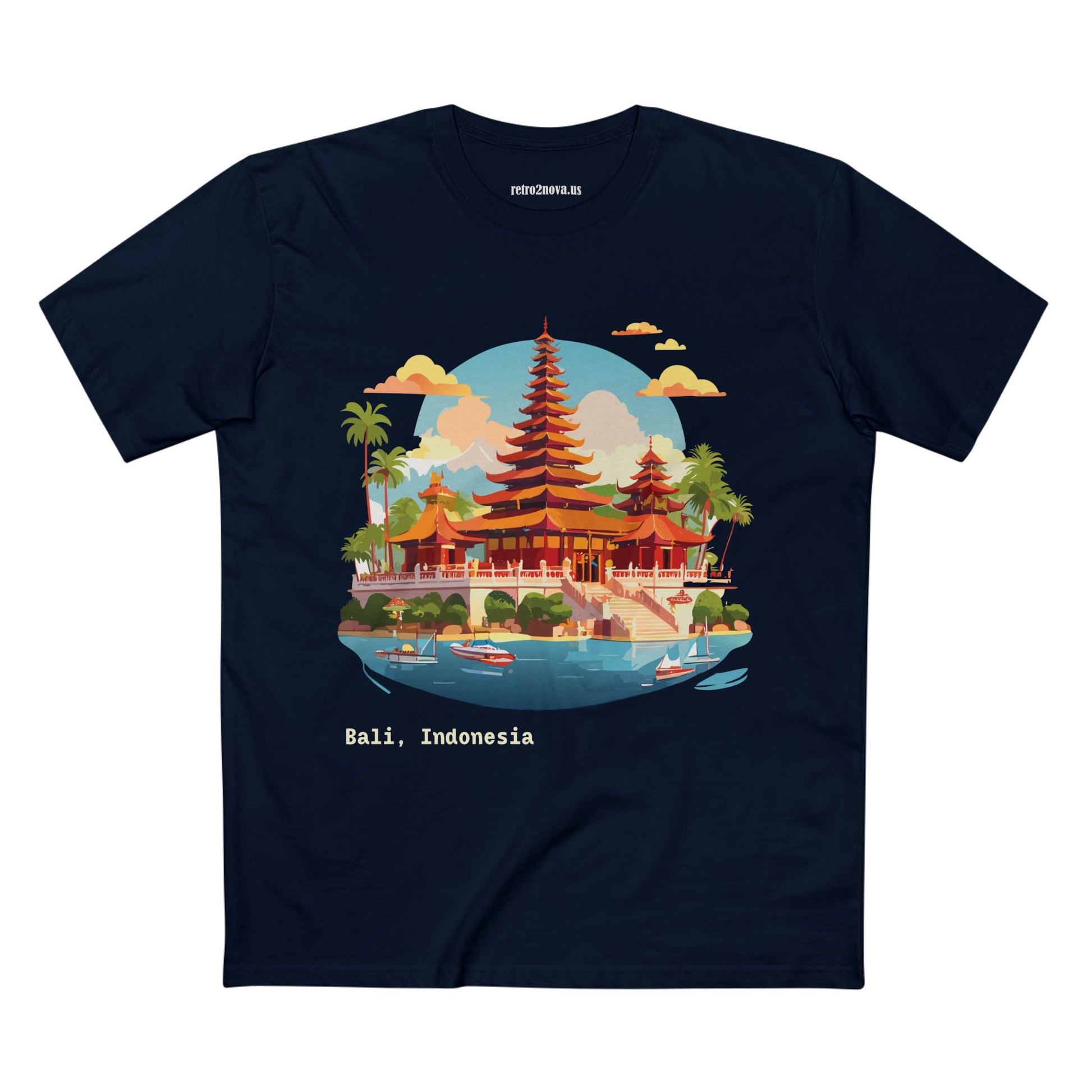 Travel Shirt, Tourist Shirt, Bali Shirt - retro2nova