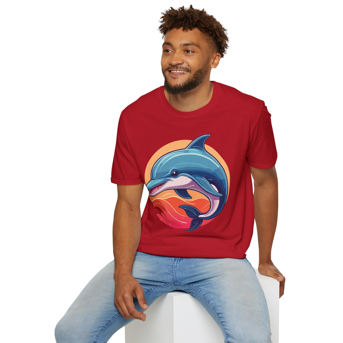 Dolphin Shirts, Shirt with Dolphin, Fish Tee Shirt, Animal Shirt